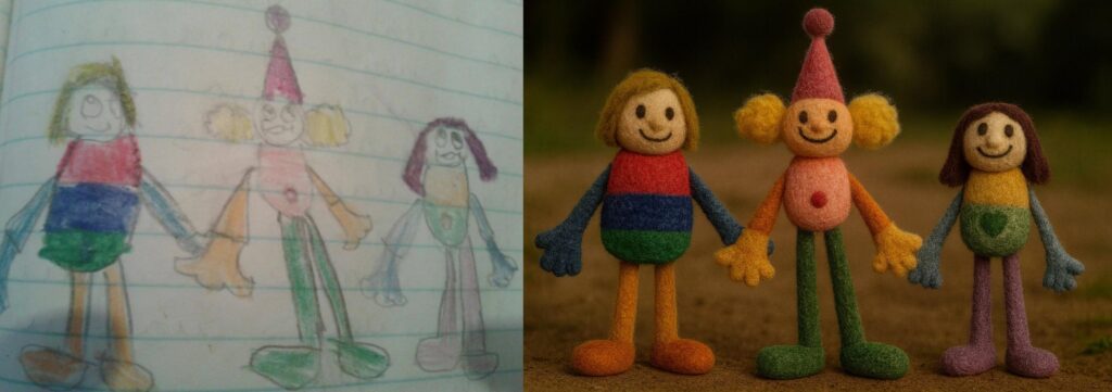 O Retrato de Família, eu e meus pais.